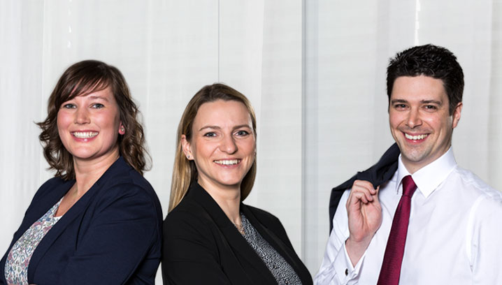 Funk Blogger Carina Brockmann, Fabian Konopka und Marko Neuschulz